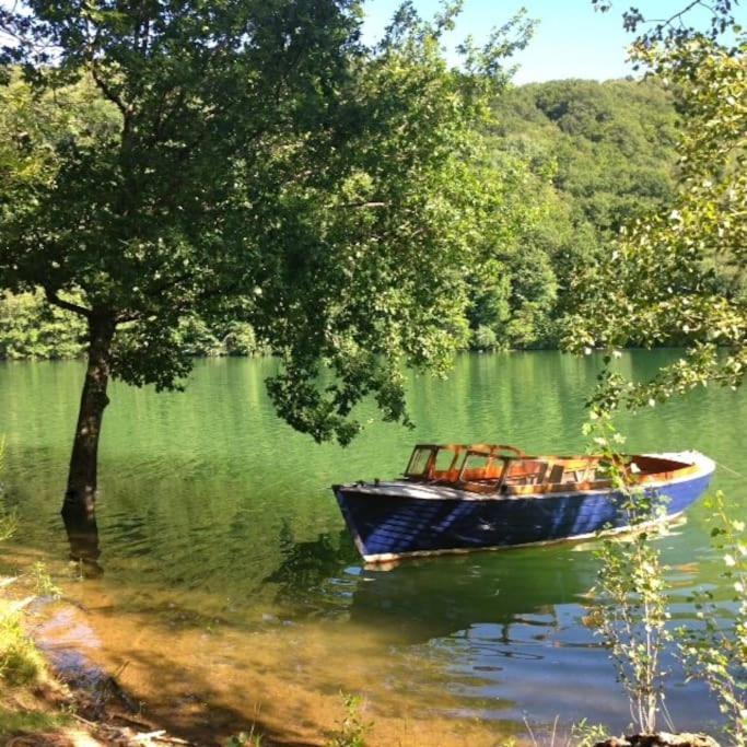 Lake House I // Alauzet Ecolodge + Nature Spa Castelnau-de-Mandailles Exterior foto